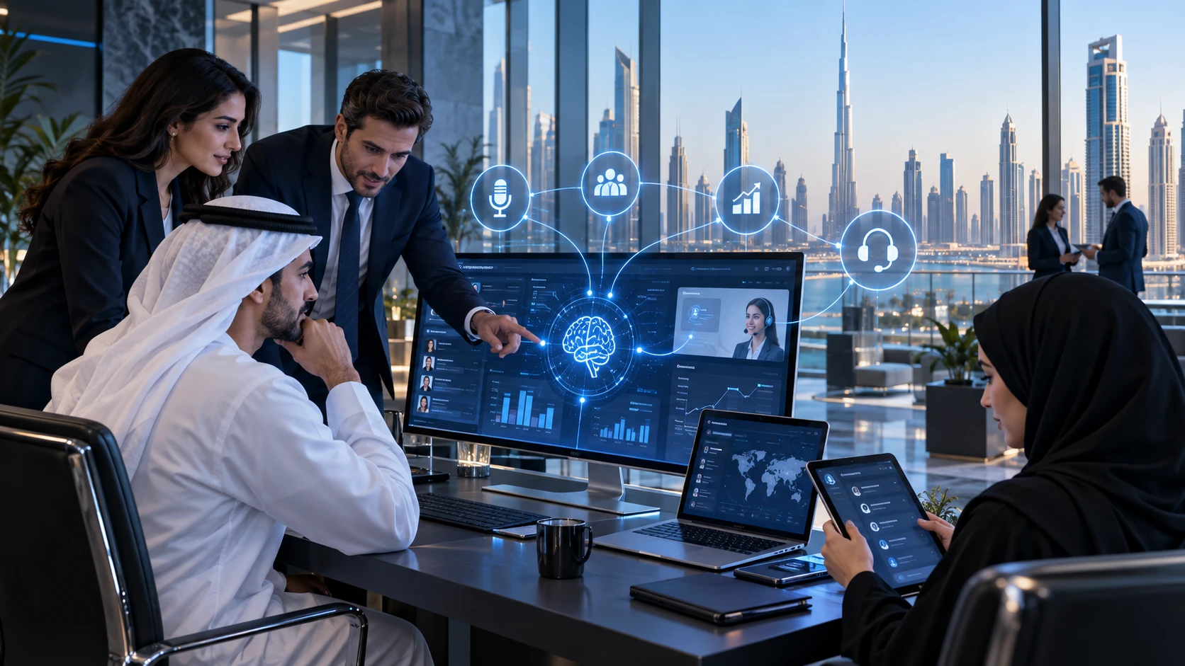 AI solutions for businesses in Dubai and the UAE